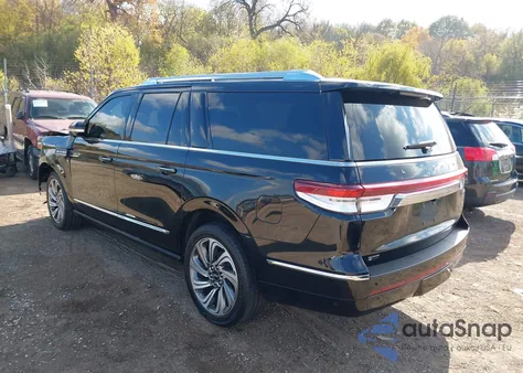 2023 Lincoln Navigator Reserve L из США, поврежденный, VIN 5LMJJ3LG7PEL01849